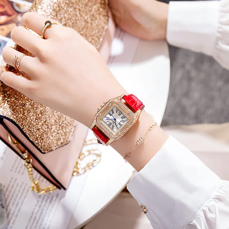 💥 EDICIÓN LIMITADA❗️  | Reloj de moda rojo radiante
