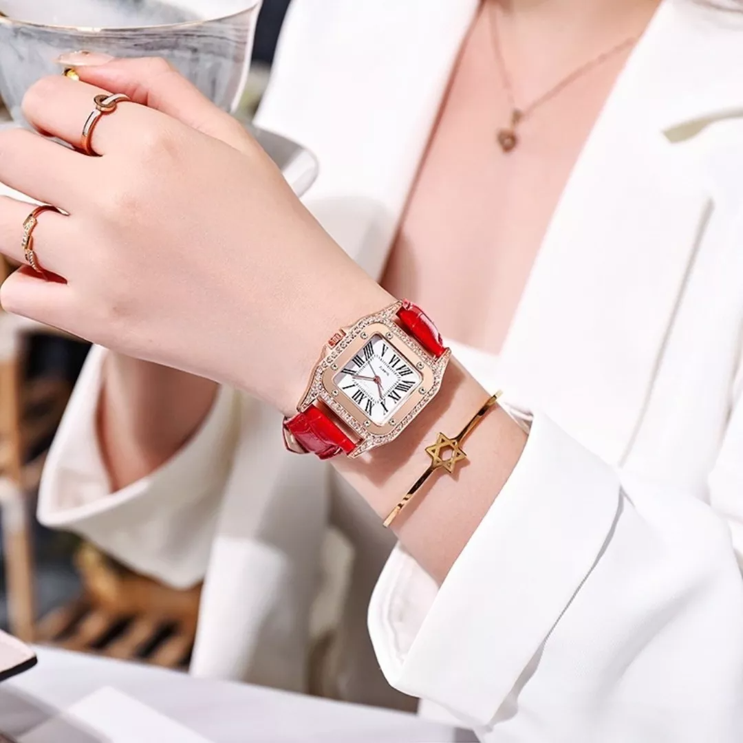 💥 EDICIÓN LIMITADA❗️  | Reloj de moda rojo radiante