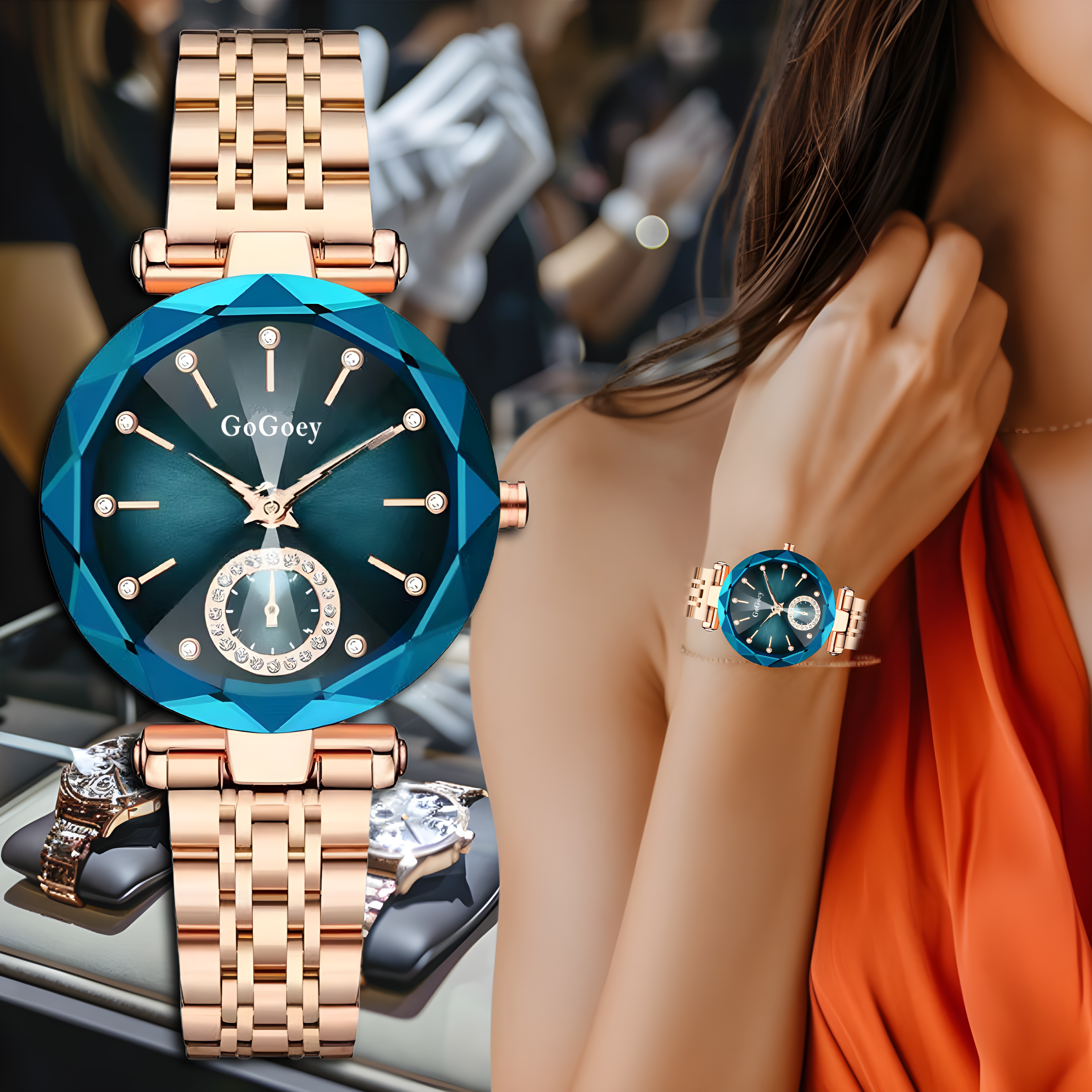 💥 EDICIÓN LIMITADA❗️  | Lujo Reloj de Acero Mujer